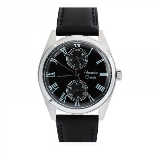 Alexandre Christie AC 6578 Silver Black MFLSSBA